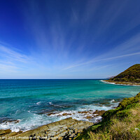 Buy canvas prints of The view of sea on Great Ocean Road, Victoria, Australia by Chun Ju Wu