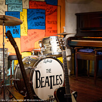 Buy canvas prints of The exhibition of instruments at The Beatles Story, a museum in Liverpool, United Kingdom by Chun Ju Wu