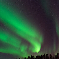 Buy canvas prints of Aurora Borealis, Northern Lights, at Yellowknife, Northwest Territories, Canada by Chun Ju Wu