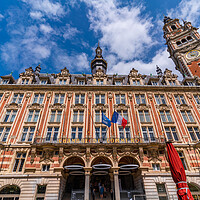 Buy canvas prints of Chambre de commerce at Lille, France by Chun Ju Wu