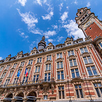 Buy canvas prints of Chambre de commerce at Lille, France by Chun Ju Wu