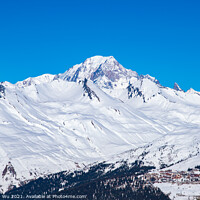Buy canvas prints of Mont Blanc in Savoie, France, the highest mountain in the Alps and in Europe west by Chun Ju Wu