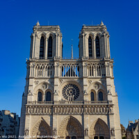 Buy canvas prints of Notre Dame Cathedral, Paris, France by Chun Ju Wu