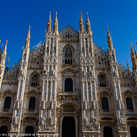 Buy canvas prints of Milan Cathedral (Duomo di Milano), the cathedral church of Milan, Italy. It's the fourth largest church in the world. by Chun Ju Wu
