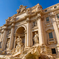 Buy canvas prints of Trevi Fountain, one of the most famous fountains in the world, in Rome, Italy by Chun Ju Wu