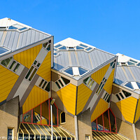 Buy canvas prints of Cube houses in Rotterdam, Netherlands by Chun Ju Wu
