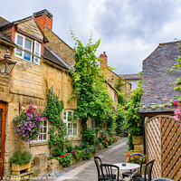 Buy canvas prints of Traditional rural houses in Cotswolds area, England, UK by Chun Ju Wu
