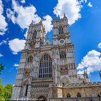 Buy canvas prints of Westminster Abbey, the most famous church in London, England by Chun Ju Wu