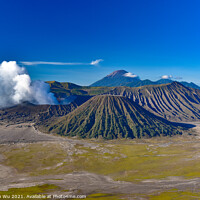 Buy canvas prints of Mount Bromo in Java, the most famous volcano in Indonesia by Chun Ju Wu