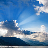 Buy canvas prints of Heaven light at Fewa Lake, Pokhara, Nepal by Chun Ju Wu