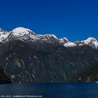 Buy canvas prints of Milford Sound at Fiordland National Park in New Zealand by Chun Ju Wu