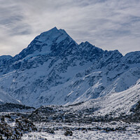 Buy canvas prints of Mount Cook at Mount Cook National Park, New Zealand by Chun Ju Wu