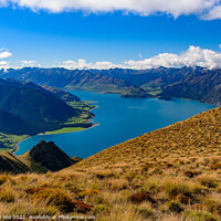 Buy canvas prints of Lake Wanak in South Island, New Zealand by Chun Ju Wu