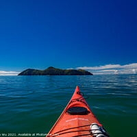 Buy canvas prints of Kayaking in Abel Tasman National Park, South Island, New Zealand by Chun Ju Wu