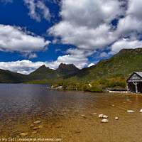 Buy canvas prints of Dove Lake and Cradle Mountain in Tasmania, Australia by Chun Ju Wu