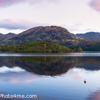 Buy canvas prints of Loch Katrine a Panoramic View by Roger Worrall
