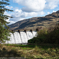 Buy canvas prints of The Dam Wall by Roger Worrall