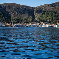 Buy canvas prints of Island of Kastellorizo (Meis) by Roger Worrall