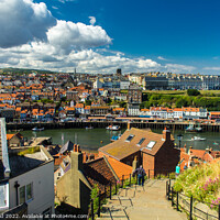 Buy canvas prints of Whitby 199 Steps by Nic Croad
