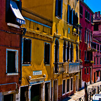 Buy canvas prints of Traditional Venetian Architecture by Nic Croad