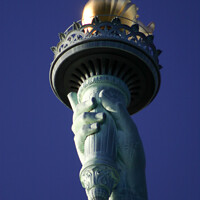 Buy canvas prints of Liberty Torch by Nic Croad