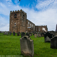 Buy canvas prints of Church of St. Mary, Whitby. North Yorkshire by Nic Croad