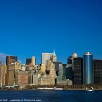 Buy canvas prints of Manhattan Skyline by Nic Croad