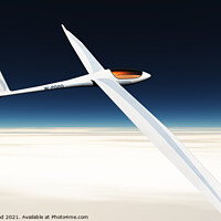 Buy canvas prints of High Altitude Glider by Nic Croad