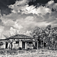 Buy canvas prints of Old Derelict Building by Nic Croad
