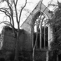 Buy canvas prints of Walsingham Abbey Ruins by David Swayne