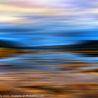 Buy canvas prints of Low Tide At Loch Fleet-Sutherland,Scotland by Dave Harnetty
