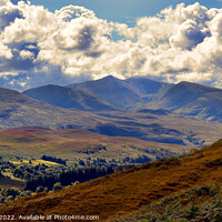 Buy canvas prints of Glen Roy View-Scotland by Dave Harnetty