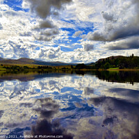Buy canvas prints of Loch Rannoch Reflections-Perth-shire,Scotland by Dave Harnetty