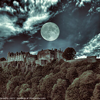 Buy canvas prints of  Stirling Castle-Moonlight by Dave Harnetty