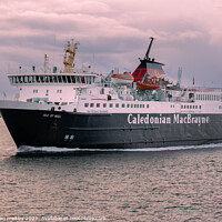 Buy canvas prints of Oban ferry to isle of Mull Scotland  by christian maltby