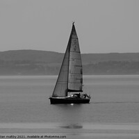 Buy canvas prints of Boat on the Clyde Scotland by christian maltby