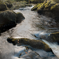 Buy canvas prints of A picture of Scaur water Penpont Dumfries by christian maltby