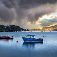 Buy canvas prints of Oban harbour  by christian maltby
