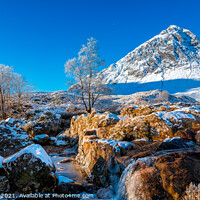 Buy canvas prints of Scottish Highland panorama. by John Henderson