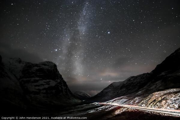  Milky way  Glencoe Picture Board by John Henderson