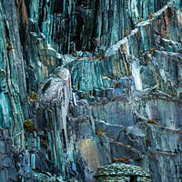 Buy canvas prints of Colour of slate. by John Henderson