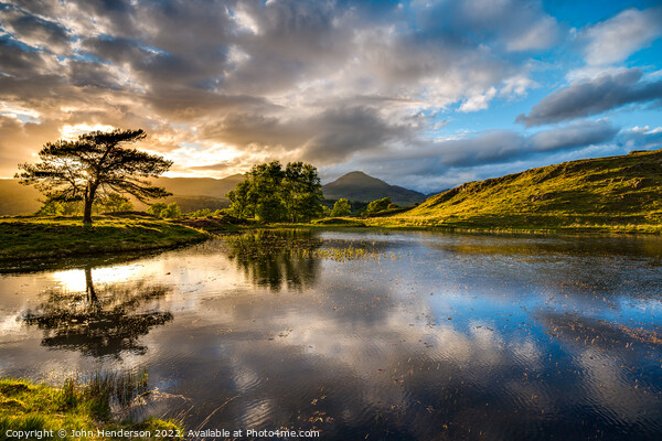 Kelly Hall Tarn Lake District  Picture Board by John Henderson