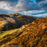 Buy canvas prints of Autumn Snowdonia Panorama by John Henderson