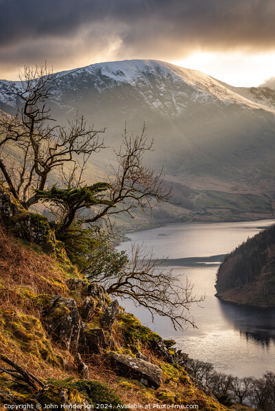 Haweswater .Lake District Picture Board by John Henderson