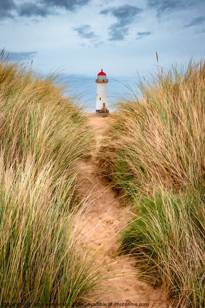 Talacre lighthouse Picture Board by John Henderson