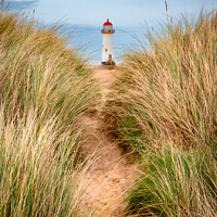 Buy canvas prints of Talacre lighthouse by John Henderson