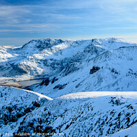 Buy canvas prints of Winter Panorama by John Henderson