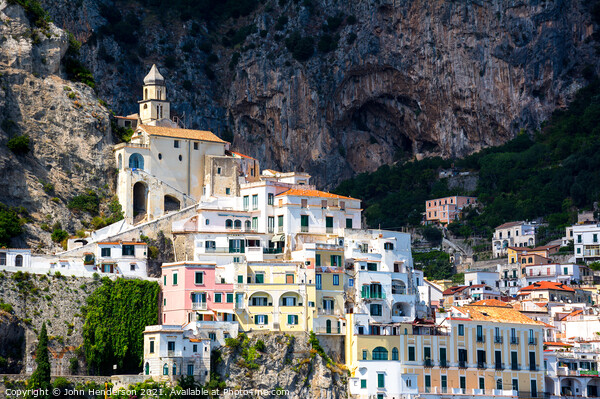 Amalfi coast. Picture Board by John Henderson