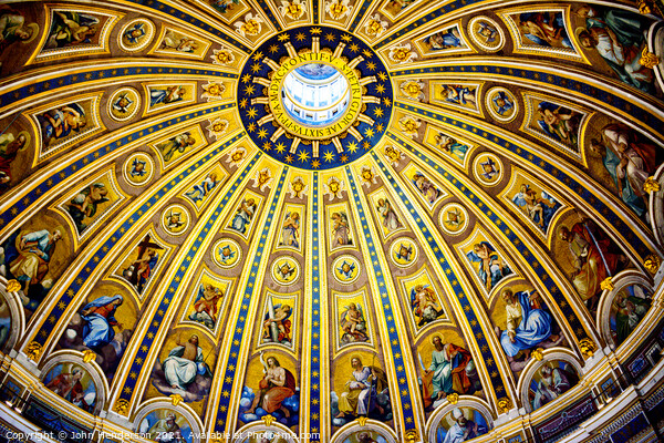 St. Peter's Basilica Picture Board by John Henderson