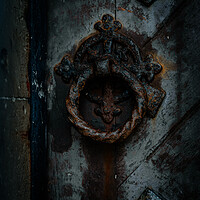 Buy canvas prints of A dirty old room by Norbert David